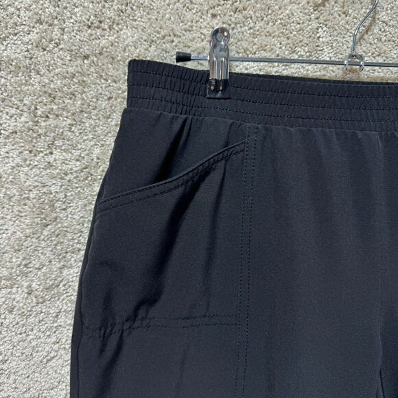 Chico's Zenegry Zipper-Pocket Jogger Pants Women's S Black Lightweight Stretch - Picture 8 of 16